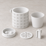 Geometric Wall Planter Set