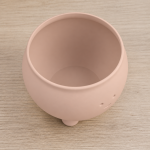 Happy Cauldron Planter in Cherry Pink