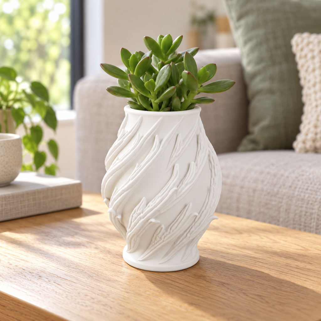 Leaf Twist Planter
