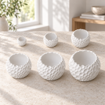 Ripplecrest Planter & Tray
