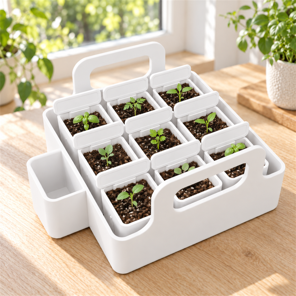 Nine-Pot Seed Starter Set