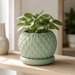 Scale Texture Planter & Tray