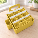 Nine-Pot Seed Starter Set in Dawn Yellow