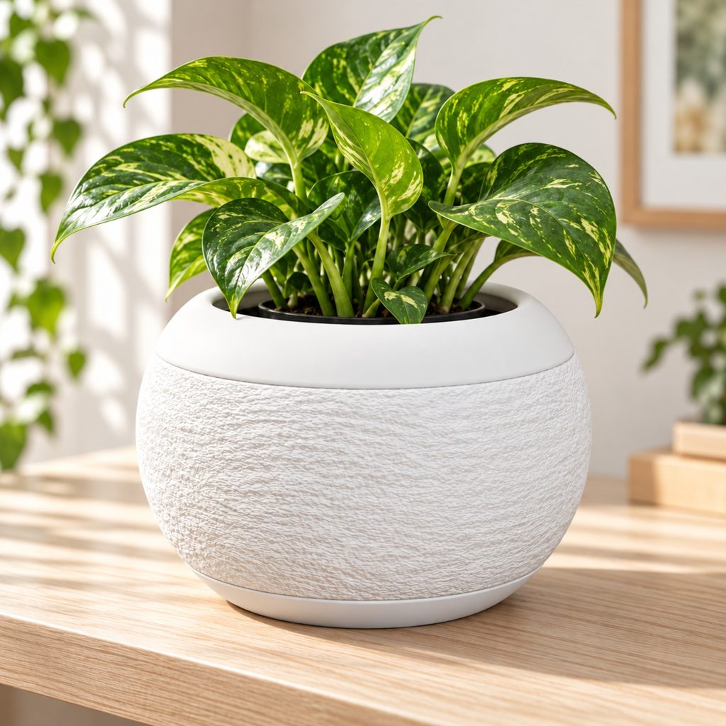 Fuzzy Bowl Planter