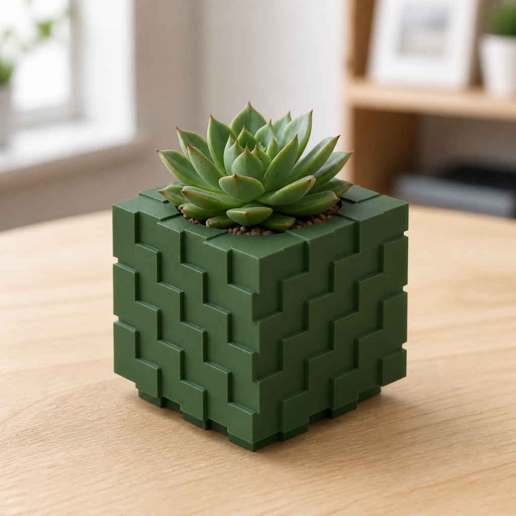 Cubic Pixel Planter