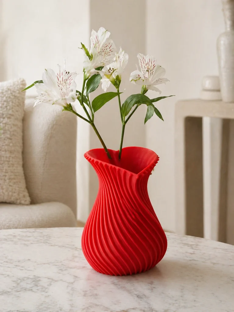 Heart Spiral Vase
