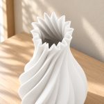 Twisted Spiral Vase — size and product view