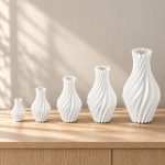 Twisted Spiral Vase — size and product view