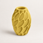 Petalweave Vase — Dawn Yellow