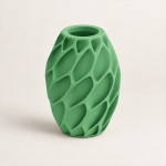 Petalweave Vase — Forest Green