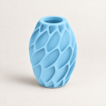 Petalweave Vase — Light Blue