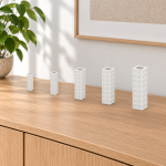 Tall Geometric Vase · 8×2 — size and product view
