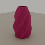 Soso Flower Vase — Cherry Pink
