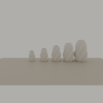 Soso Flower Vase — Cotton White