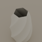 Soso Flower Vase — Cotton White
