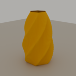 Soso Flower Vase — Dawn Yellow