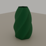 Soso Flower Vase — Forest Green
