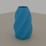 Soso Flower Vase — Light Blue